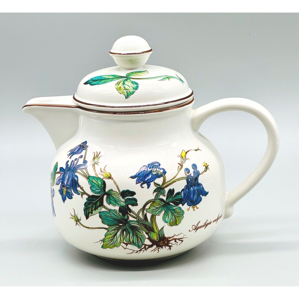 Villeroy and Boch Botanica Teapot Aquilegia Vulgaris Tea Pot 6.5 inch